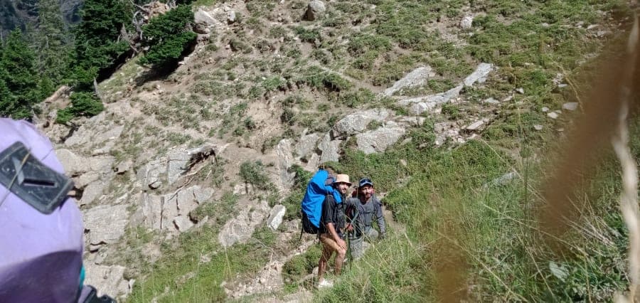 Trek to Bahuk Lake (Rumbur) from Chitral valley